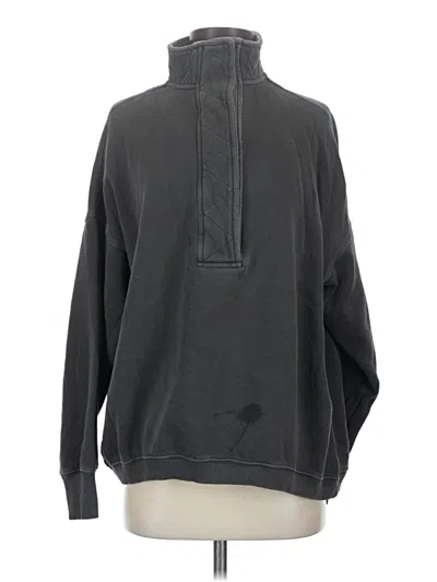 Pre-owned Aerie Sweatshirt In Black