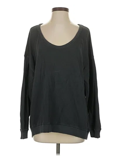 Pre-owned Aerie Sweatshirt In Black