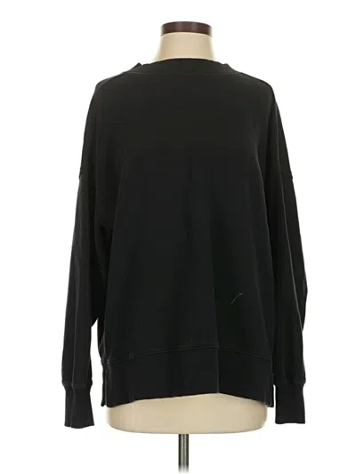 Pre-owned Aerie Sweatshirt In Black