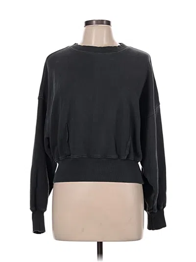 Pre-owned Aerie Sweatshirt In Black