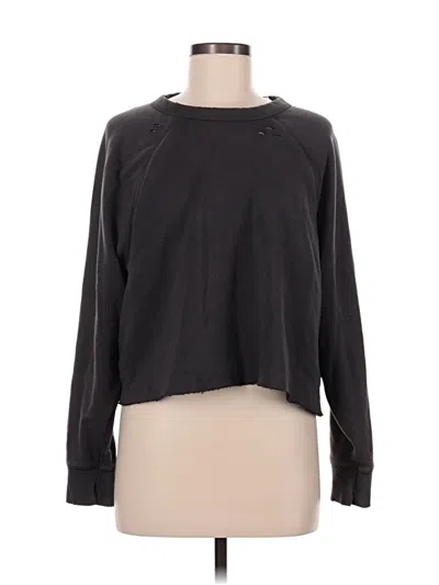 Pre-owned Aerie Sweatshirt In Black