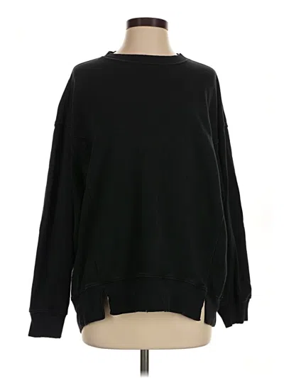 Pre-owned Aerie Sweatshirt In Black