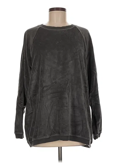 Pre-owned Aerie Sweatshirt In Black