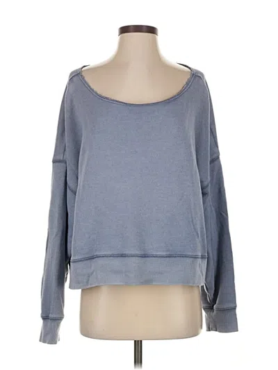 Pre-owned Aerie Sweatshirt In Blue