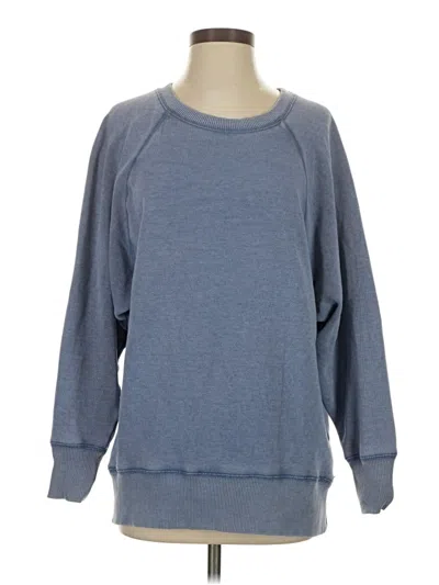 Pre-owned Aerie Sweatshirt In Blue