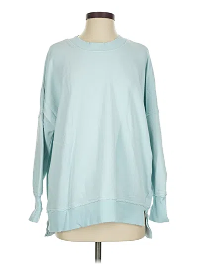 Pre-owned Aerie Sweatshirt In Blue