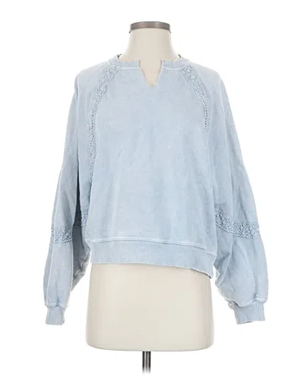 Pre-owned Aerie Sweatshirt In Blue