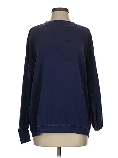 Pre-owned Aerie Sweatshirt In Blue