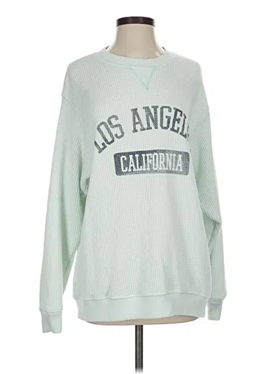 Pre-owned Aerie Sweatshirt In Blue