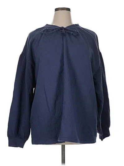 Aerie Sweatshirt In Blue