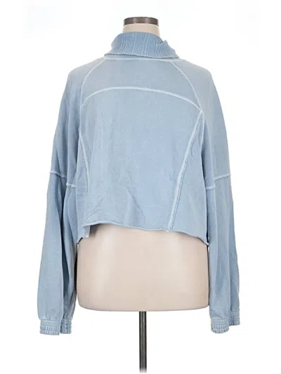 Pre-owned Aerie Sweatshirt In Blue