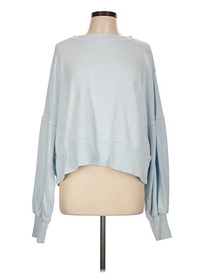 Pre-owned Aerie Sweatshirt In Blue