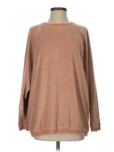 Pre-owned Aerie Sweatshirt In Brown