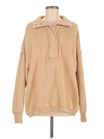 Pre-owned Aerie Sweatshirt In Brown