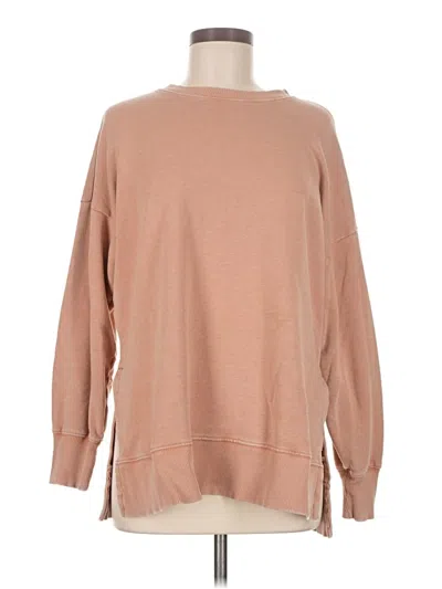Pre-owned Aerie Sweatshirt In Brown