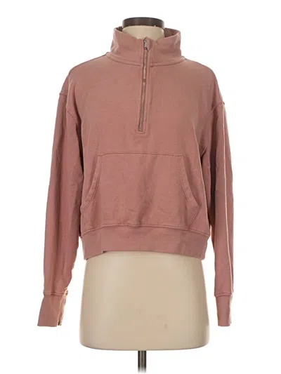 Pre-owned Aerie Sweatshirt In Brown