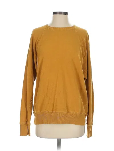 Pre-owned Aerie Sweatshirt In Gold