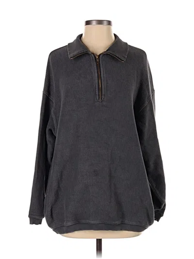 Pre-owned Aerie Sweatshirt In Gray