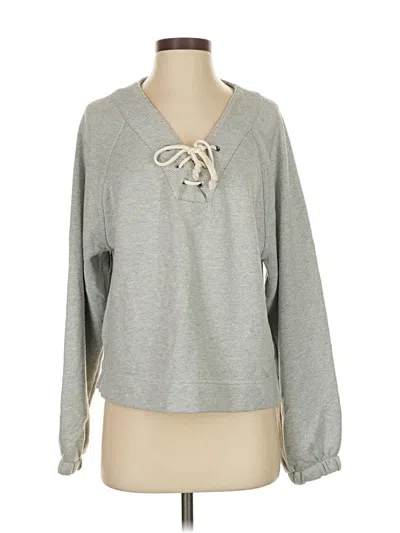 Pre-owned Aerie Sweatshirt In Gray
