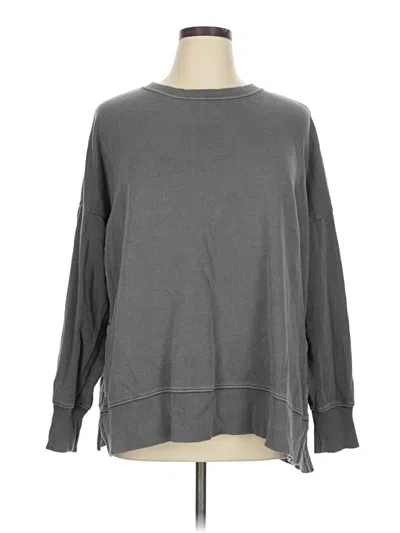 Pre-owned Aerie Sweatshirt In Gray