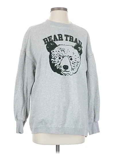 Pre-owned Aerie Sweatshirt In Gray