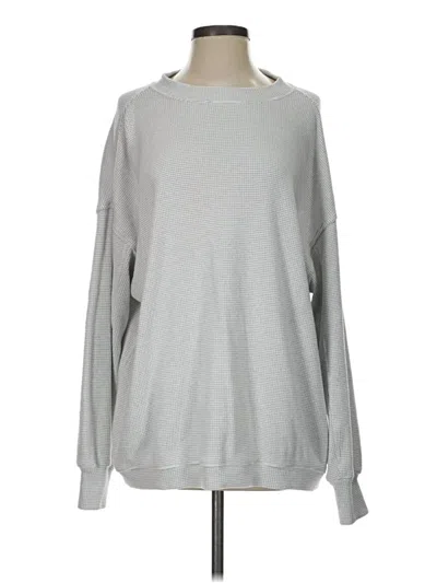 Pre-owned Aerie Sweatshirt In Gray