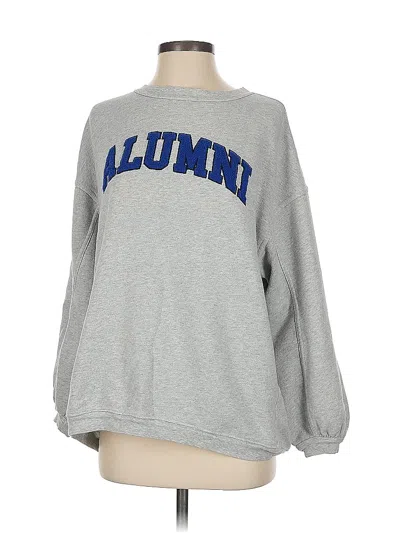 Pre-owned Aerie Sweatshirt In Gray
