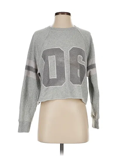 Pre-owned Aerie Sweatshirt In Gray