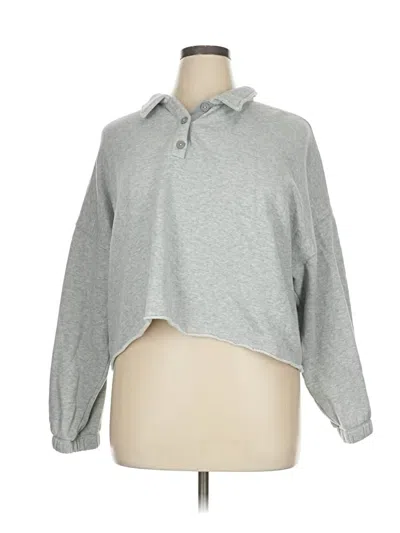 Pre-owned Aerie Sweatshirt In Gray