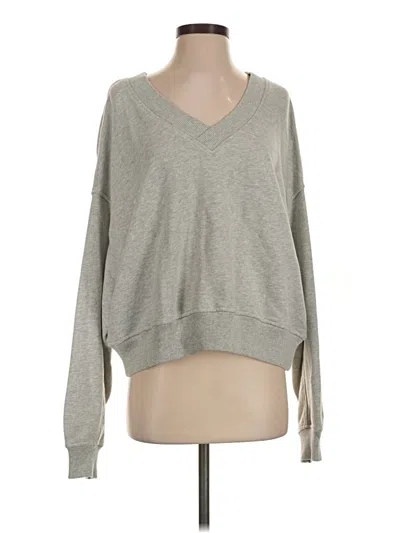 Pre-owned Aerie Sweatshirt In Gray
