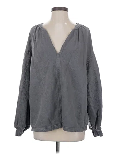 Pre-owned Aerie Sweatshirt In Gray