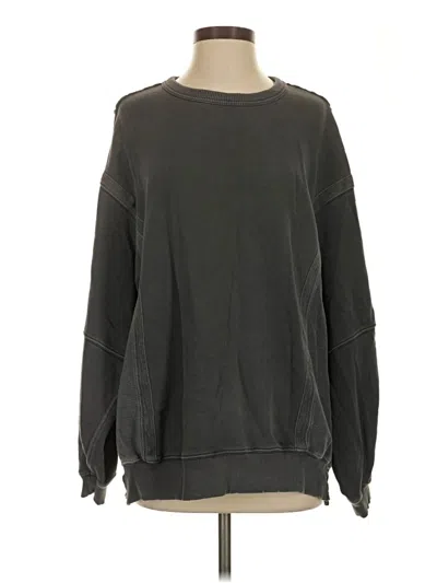 Pre-owned Aerie Sweatshirt In Gray