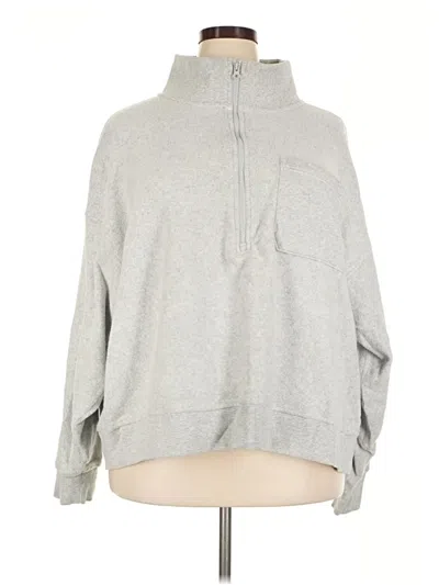 Pre-owned Aerie Sweatshirt In Gray