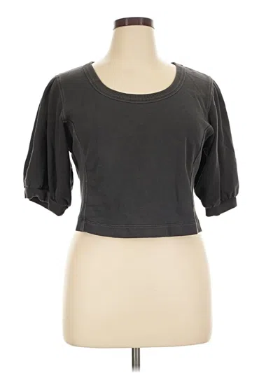 Pre-owned Aerie Sweatshirt In Gray