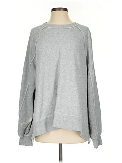 Pre-owned Aerie Sweatshirt In Gray