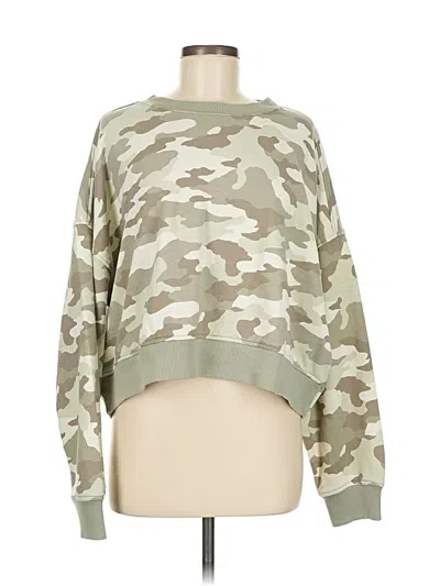 Pre-owned Aerie Sweatshirt In Green