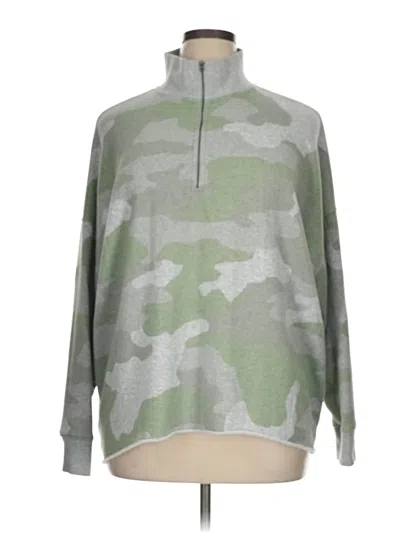 Pre-owned Aerie Sweatshirt In Green