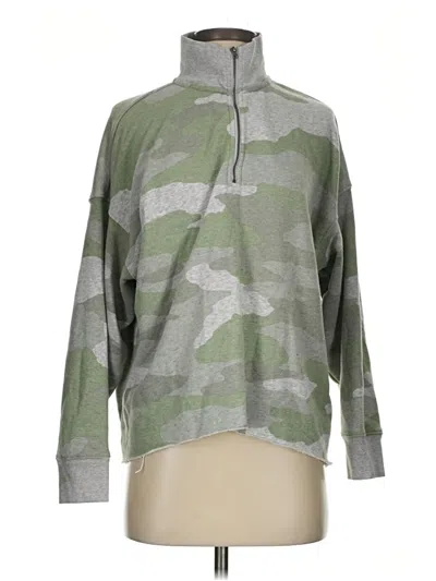 Pre-owned Aerie Sweatshirt In Green