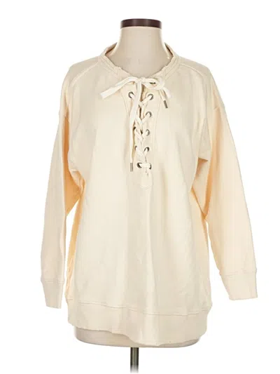 Pre-owned Aerie Sweatshirt In Ivory