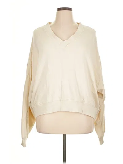 Pre-owned Aerie Sweatshirt In Ivory