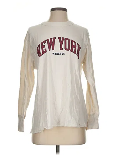 Pre-owned Aerie Sweatshirt In Ivory
