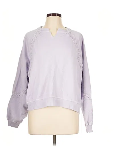 Pre-owned Aerie Sweatshirt In Purple