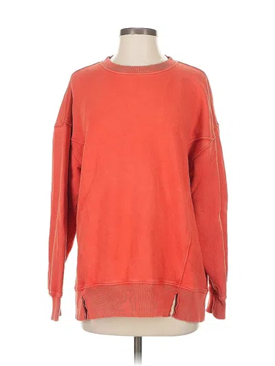 Pre-owned Aerie Sweatshirt In Red