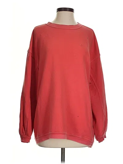 Pre-owned Aerie Sweatshirt In Red