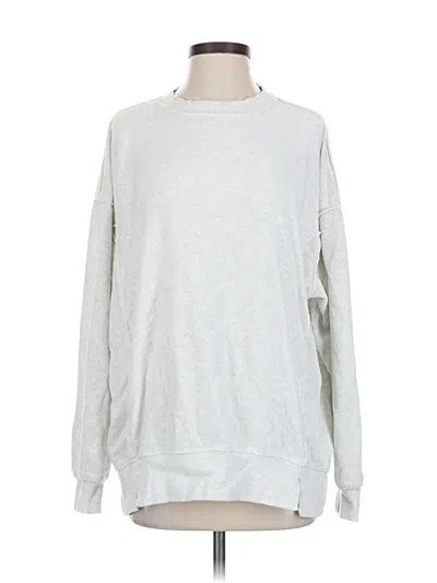Pre-owned Aerie Sweatshirt In Silver