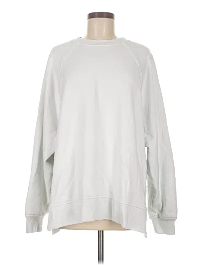 Pre-owned Aerie Sweatshirt In Silver