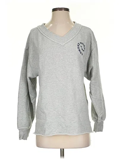 Pre-owned Aerie Sweatshirt In Silver