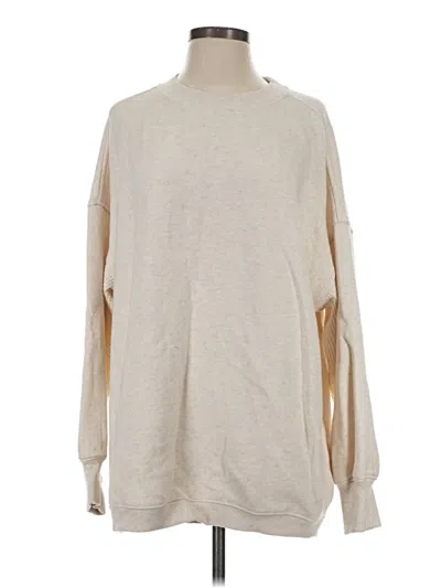 Pre-owned Aerie Sweatshirt In Tan