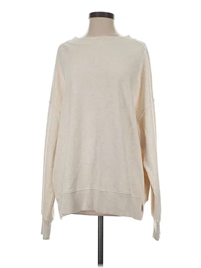 Pre-owned Aerie Sweatshirt In Tan