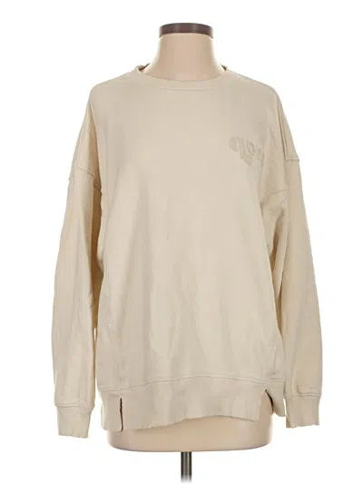Pre-owned Aerie Sweatshirt In Tan